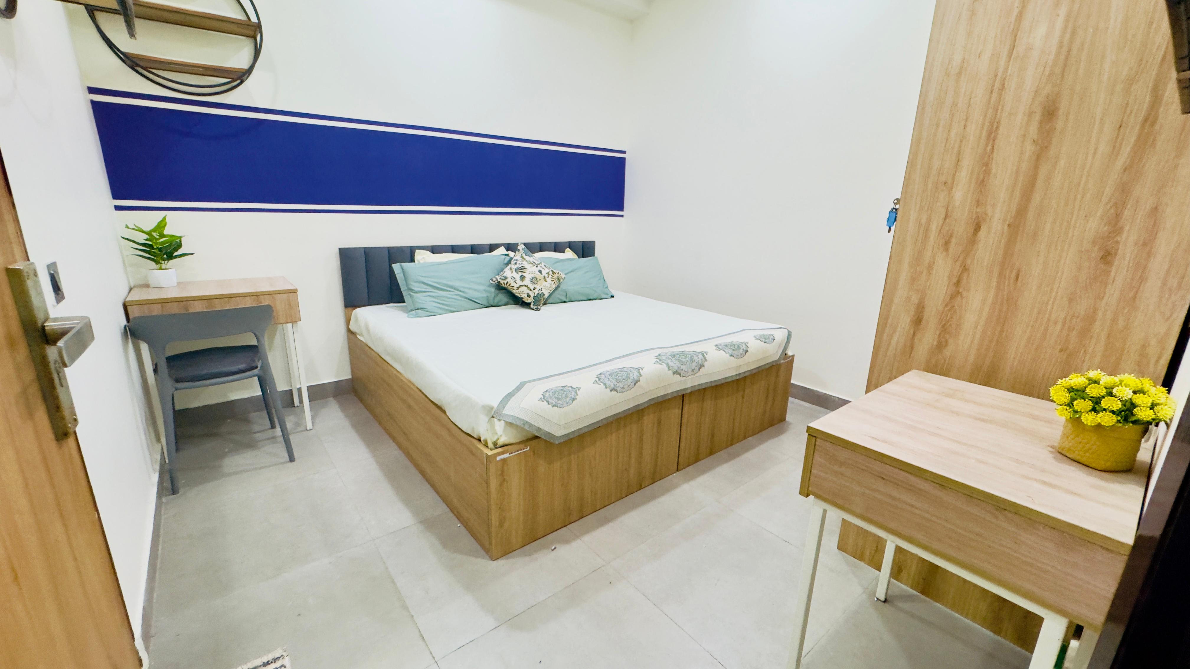 Boys Shared room at Orion Alpha pg 24,Bunglow road,Kamla nagar PG in Kamla Nagar, Delhi - KM-B-753870