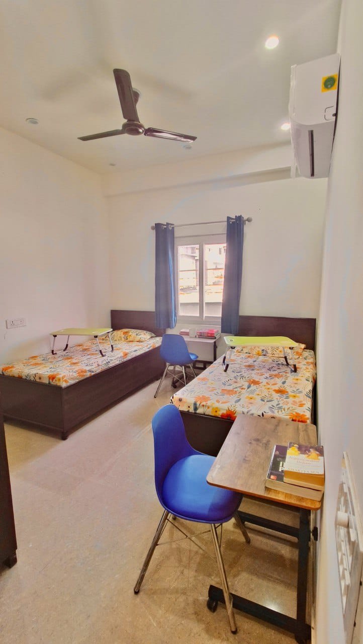 Girls Shared room at Pixel Living E146 Kamla Nagar  PG in Kamla Nagar, Delhi - KM-G-641988