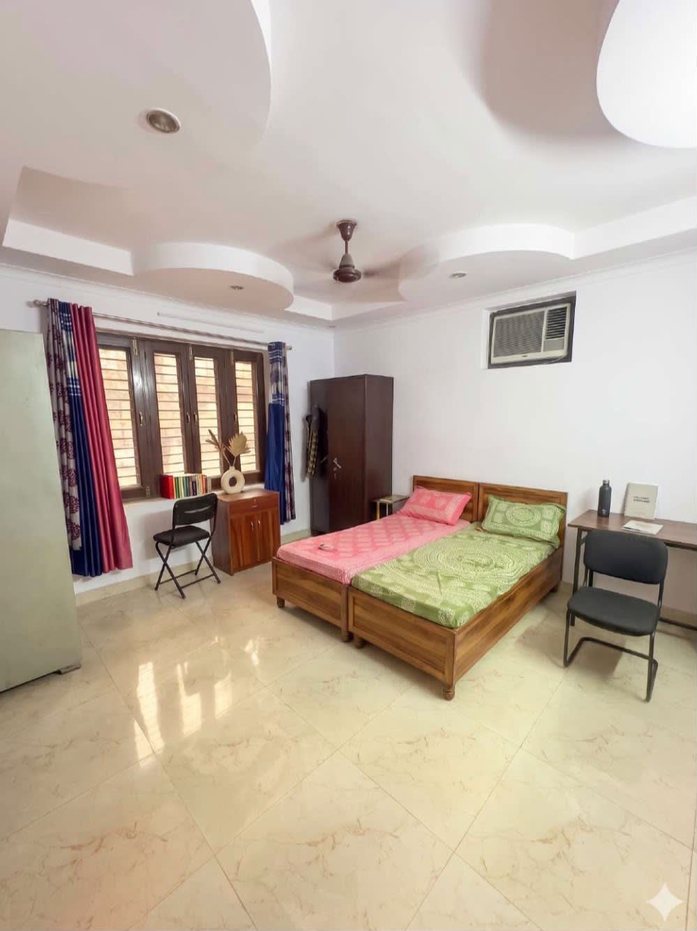 Girls Single room at Vidhya Niwas Hostel B45 PG in Vijay Nagar, Delhi - VN-G-233302
