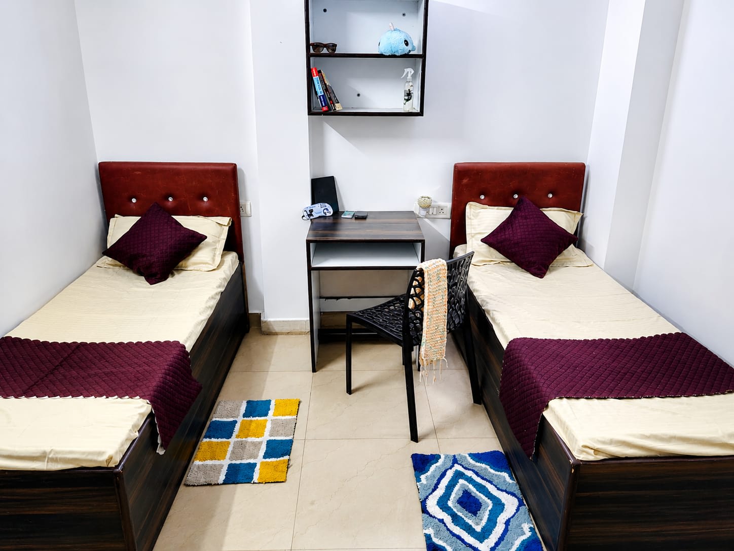 Boys Shared room at Pg on Palm PG in Kamla Nagar, Delhi - KM-B-694324